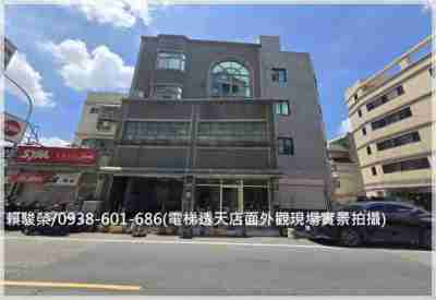 售桃園市中壢區忠福大面寬【雙店面】12米路電梯透店透天店面6,500萬